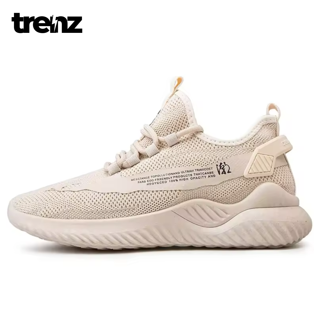 Trendy Breathable Mesh Sports Shoes - Comfortable Sneakers for Men