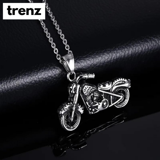Motorbike Pendant Necklace - Ride in Style